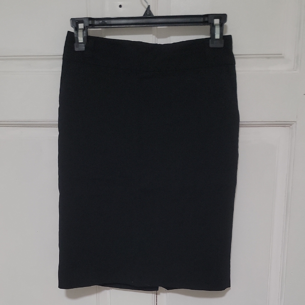 Like New Banana Republic Pencil Skirt Stretch Petite Made In Turkey 95% Wool